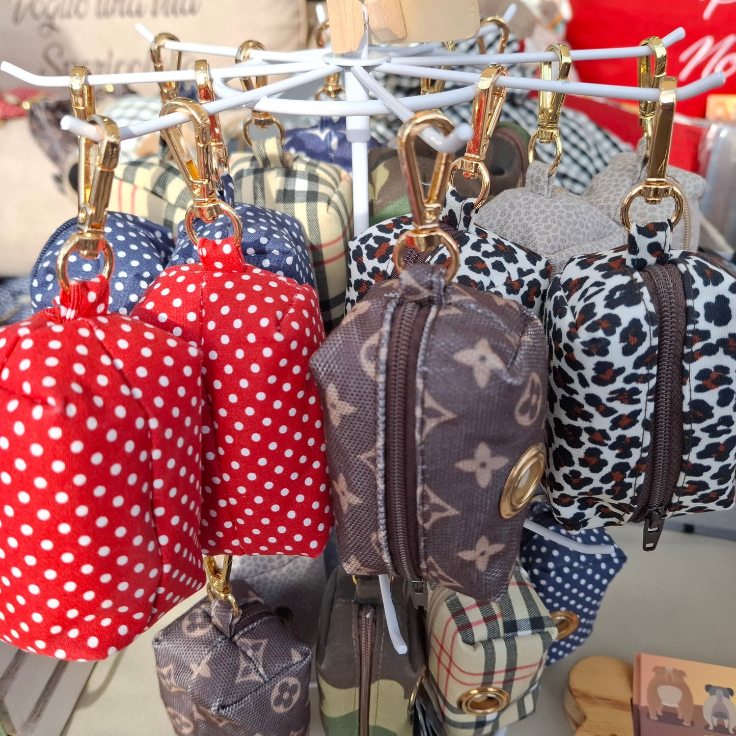 Pochette porta sacchetti per escrementi con cerniera