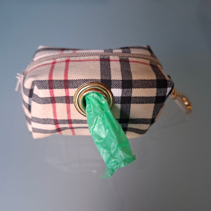 Pochette porta sacchetti per escrementi con cerniera
